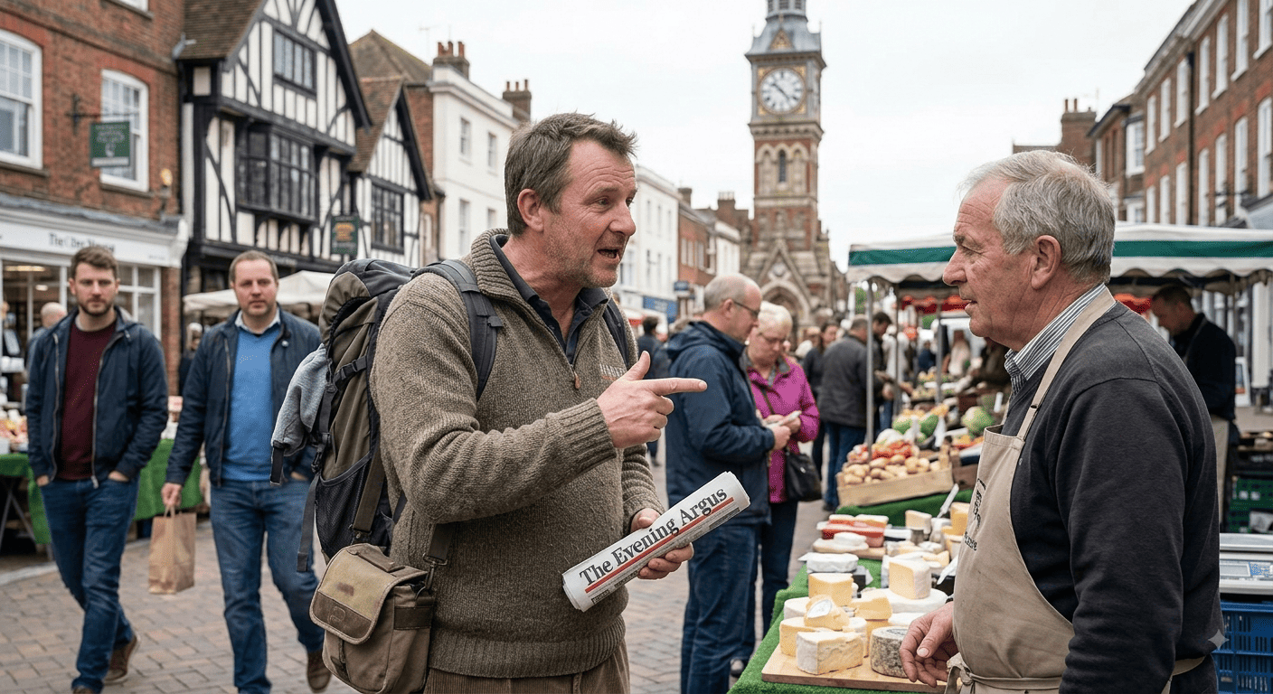 Sussex Man Visits Different Town, Immediately Explains Why His One Is Better