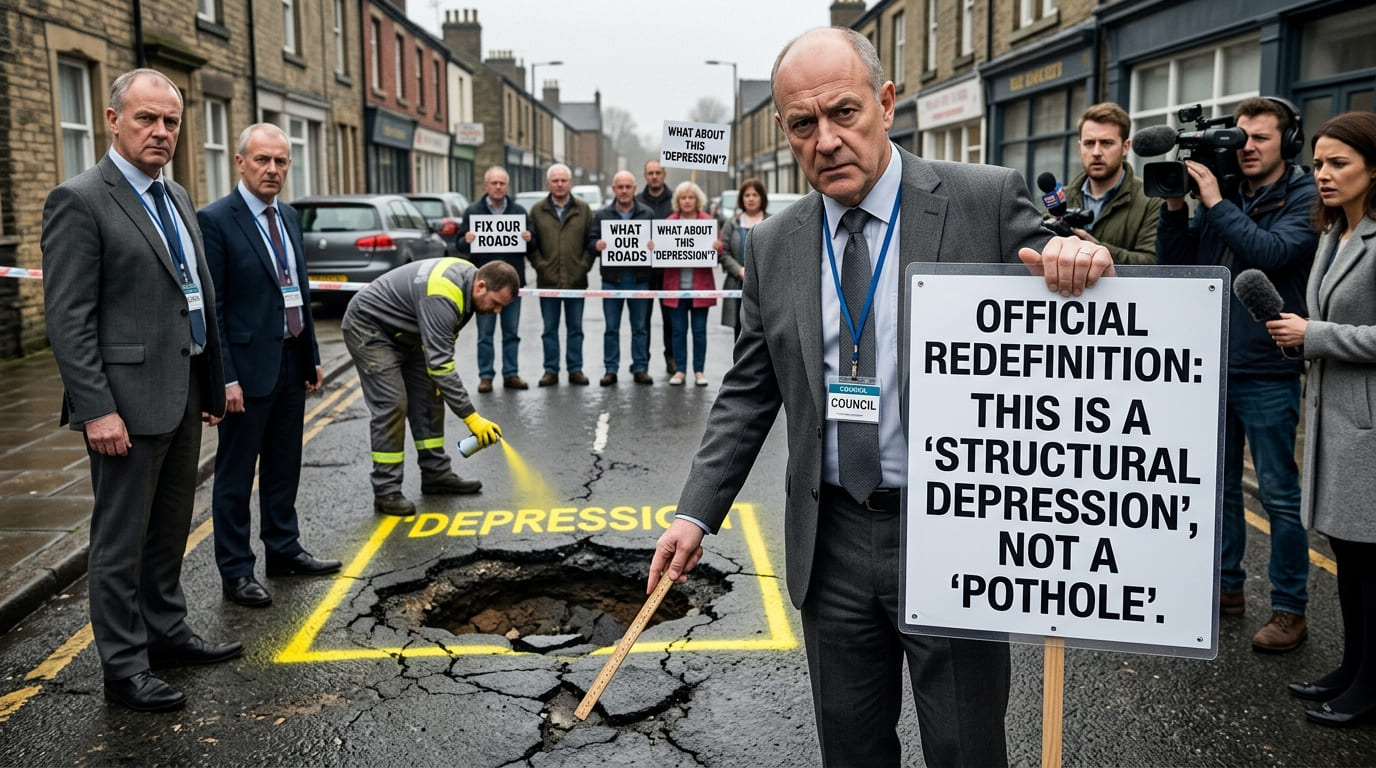 Council Announces Crackdown On Potholes By Officially Redefining What Counts As A Hole