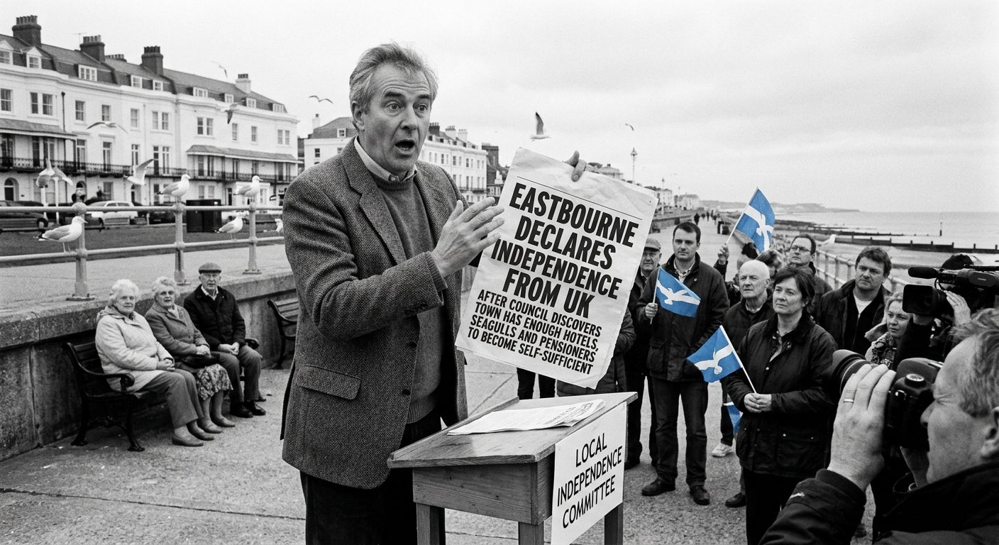 Eastbourne Declares Independence From UK After Town Discovers It Has Enough Hotels, Seagulls And Pensioners To Become Self-Sufficient