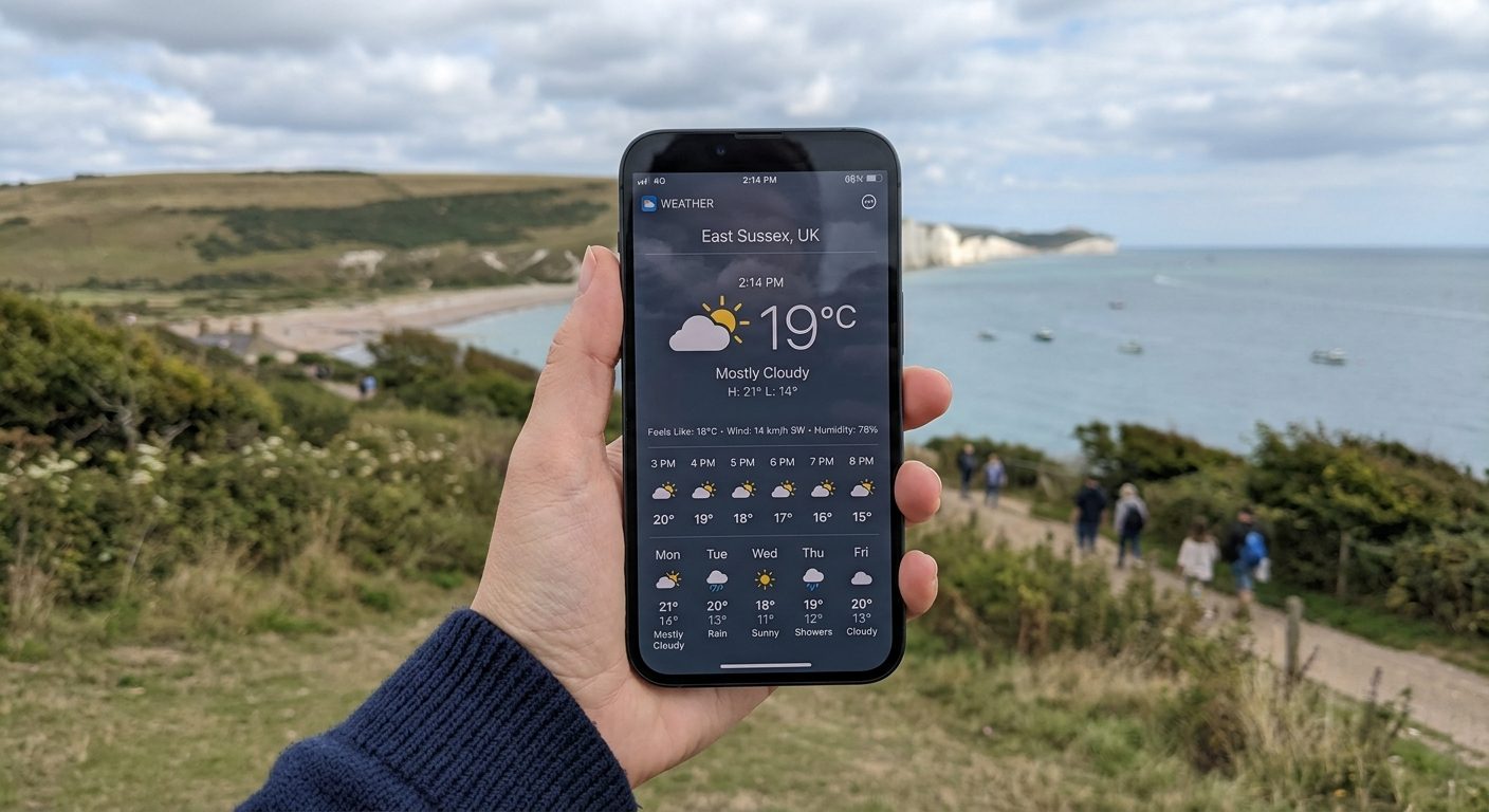 East Sussex Council Unveils £280,000 Digital App To Tell Residents Whether It Is Currently Raining